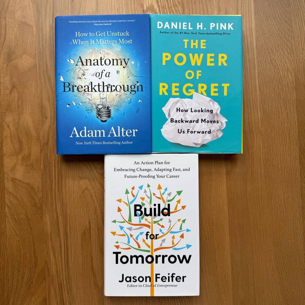 Personal Growth & Reinvention Hardcover Book Bundle – Breakthrough Thinking